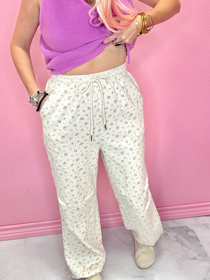 The Dahlia Floral Pants