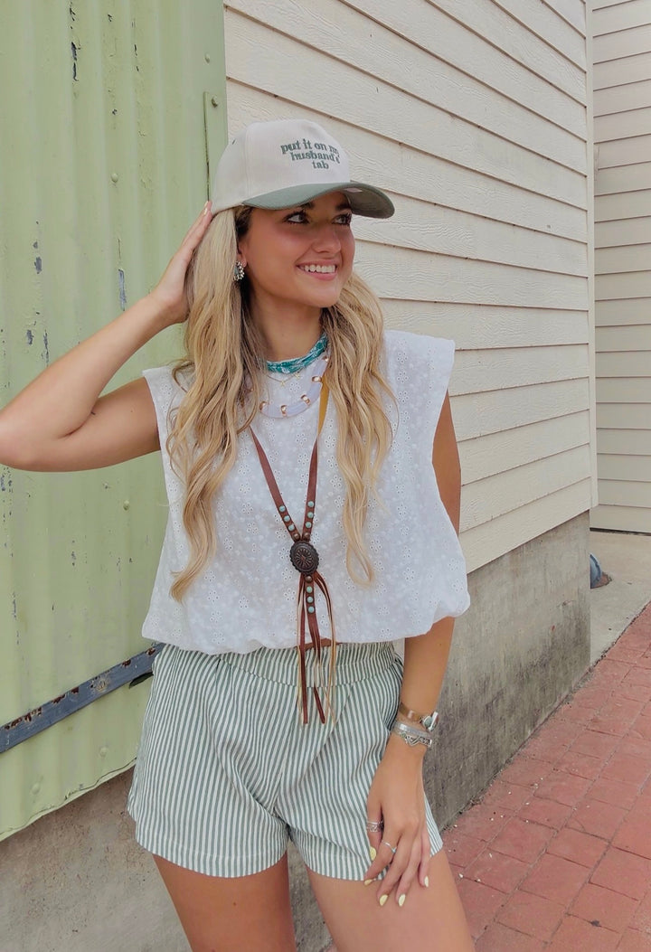 The Bubble Hem Top