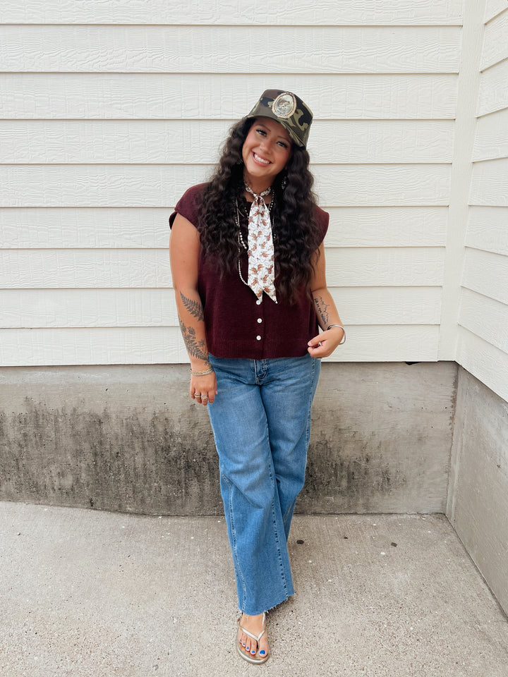Buttoned & Beautiful Knit Top
