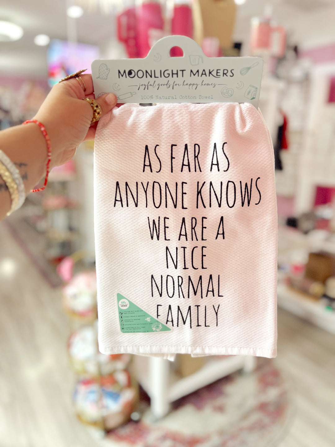 Normal Family Tea Towel