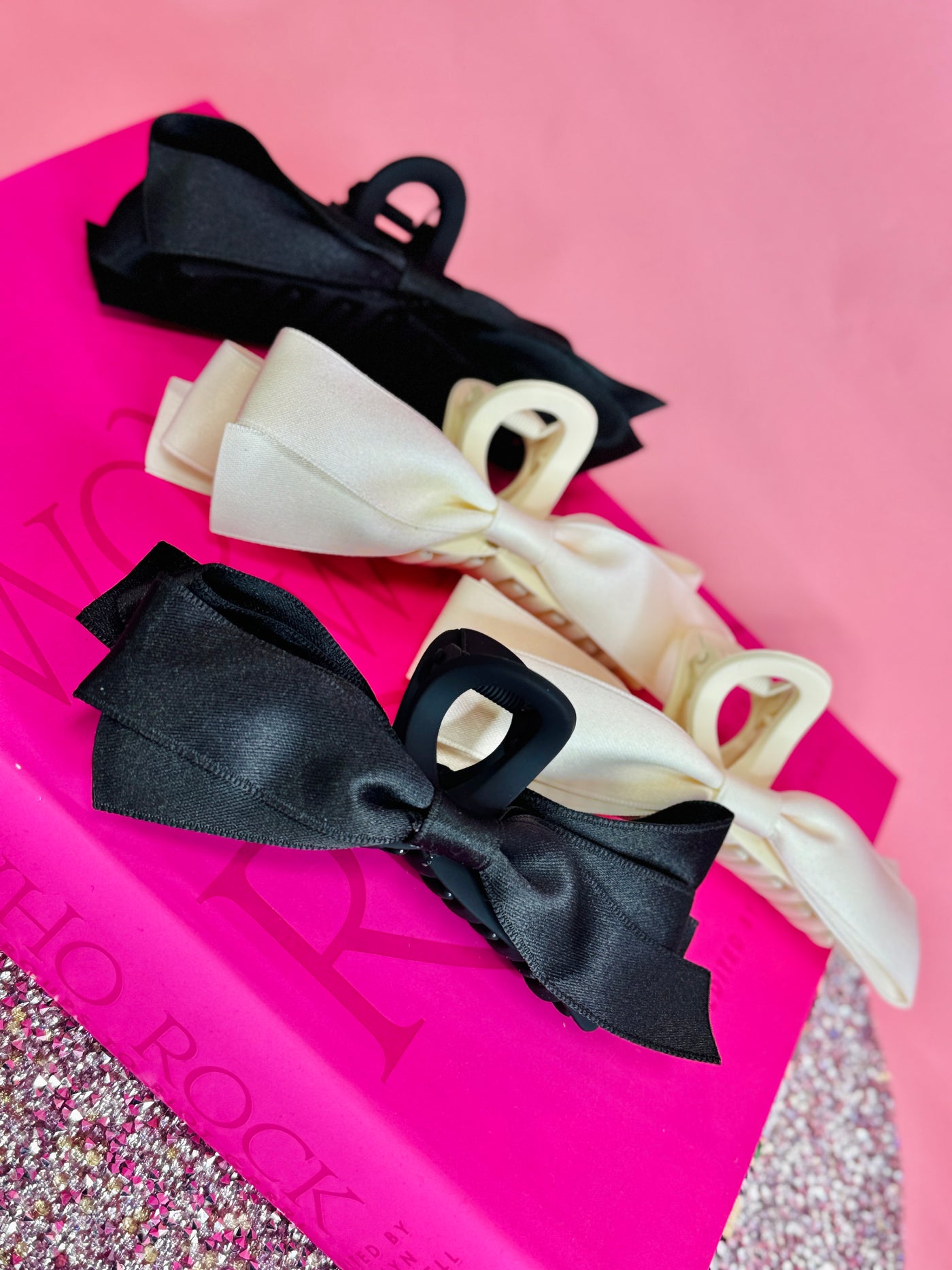 Ribbon Bow Hair Clip