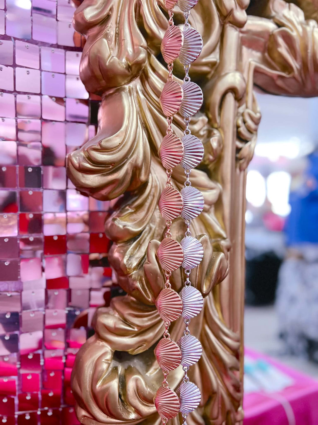Seashell Link Charm Belt