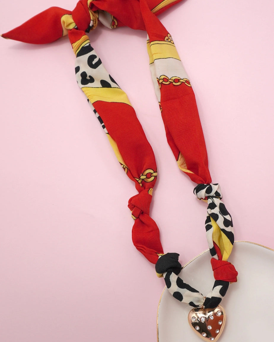 The Wild Heart Scarf Necklace