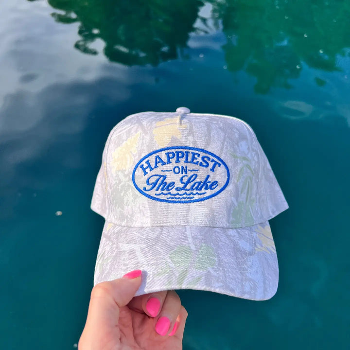 Happiest On The Lake Trucker Hat