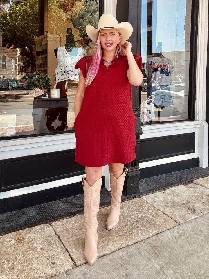 The Dallas Bubble Sleeve Dress