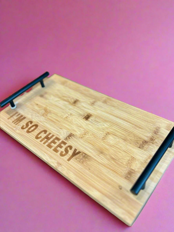 I'm So Cheesy Cheese Board