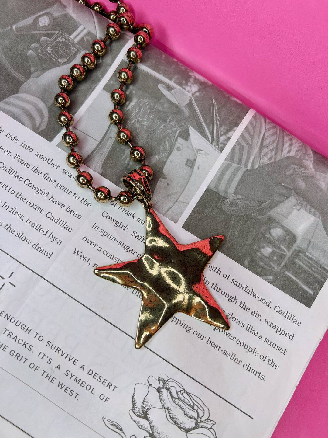 The Supernova Star Necklace