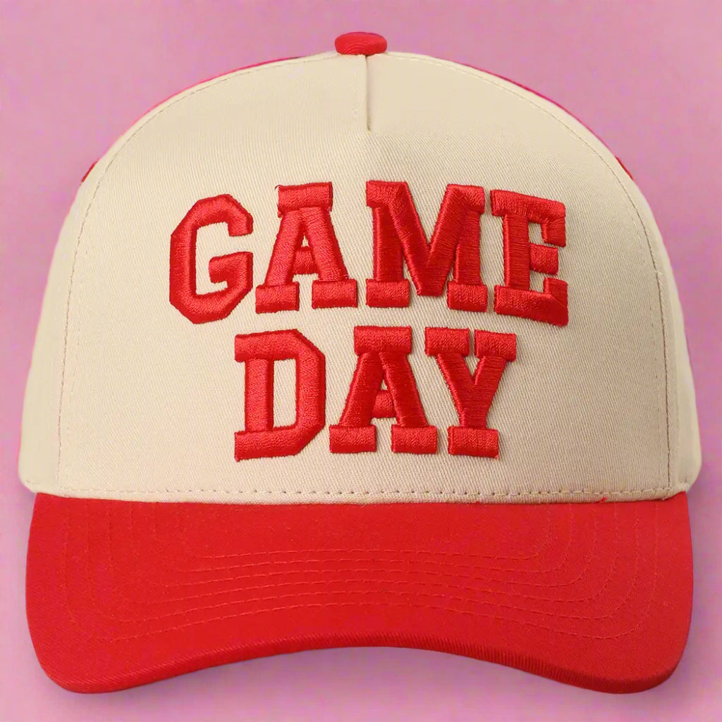 Game Day Embroidery Trucker Hat