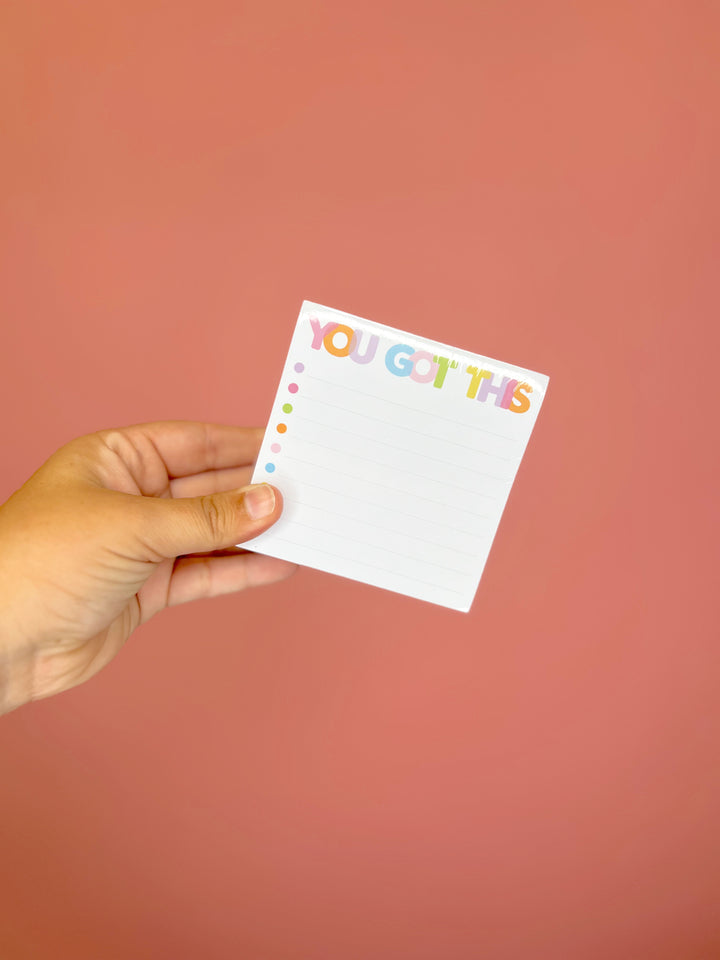 You Got This Sticky Notes