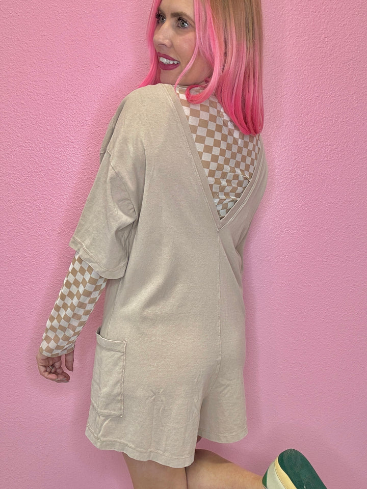 The Heather Casual Romper