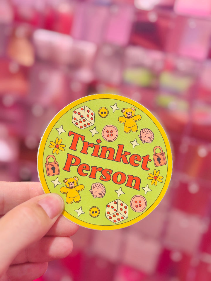 Trinket Person Sticker