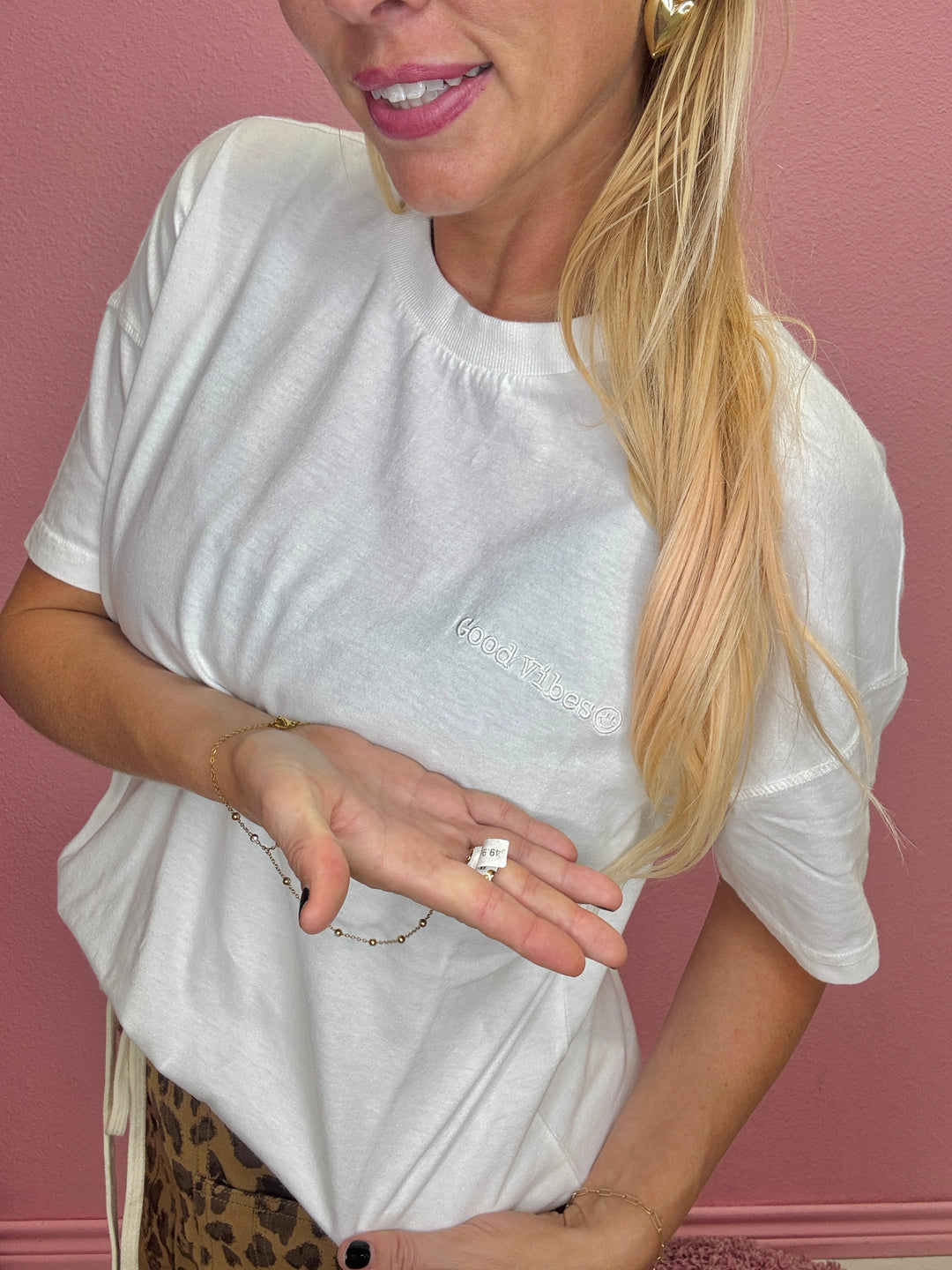 The Harper Good Vibes Tee