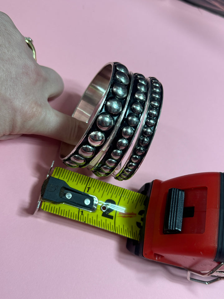 Western Bubble Bangle Bracelet- 3 SIZES