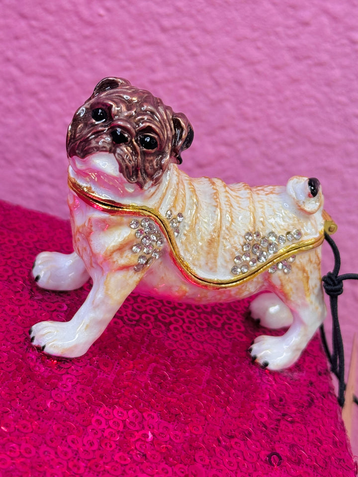 PeeWee The Pug Trinket Box