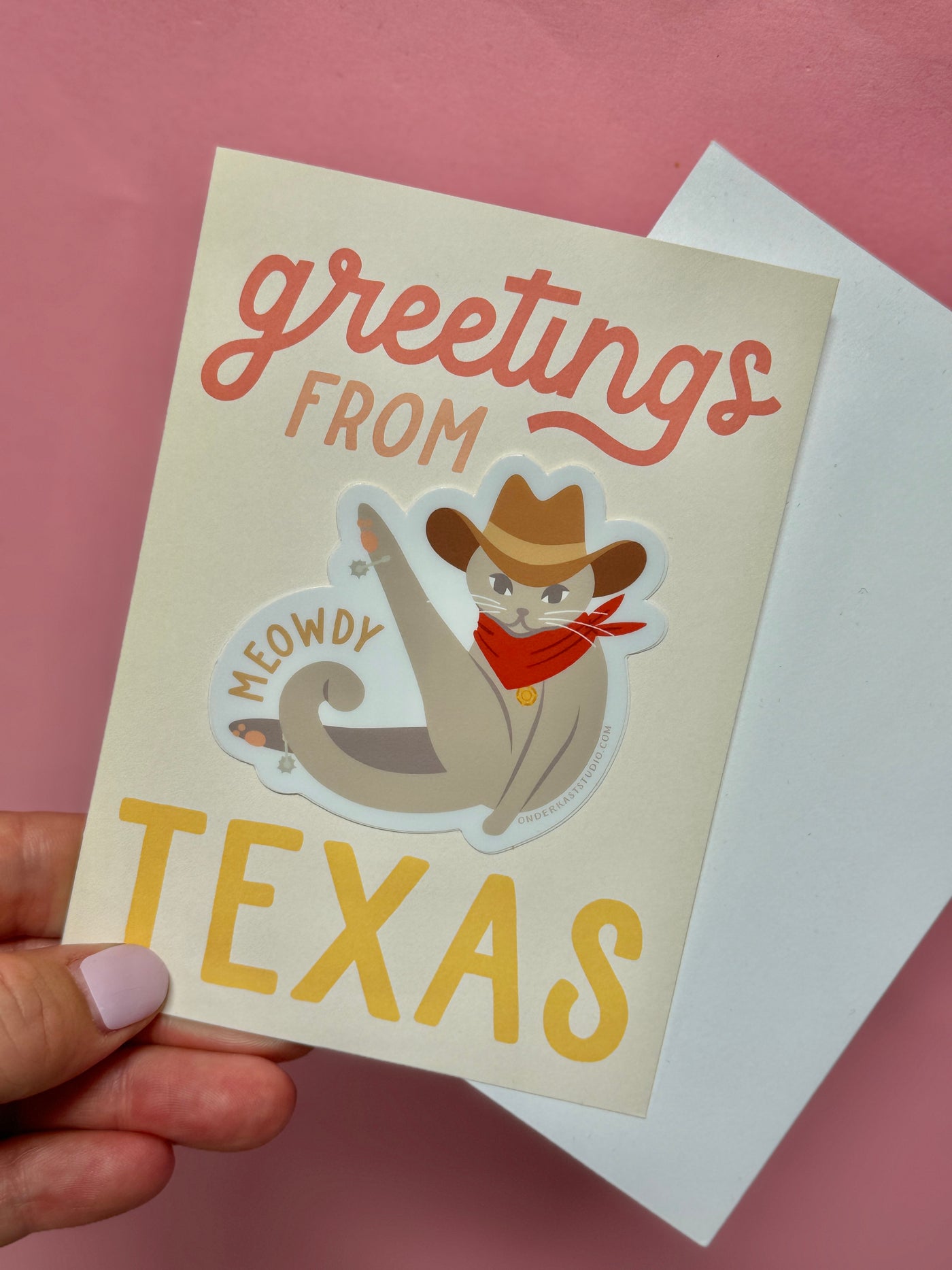 Greetings From Texas Card