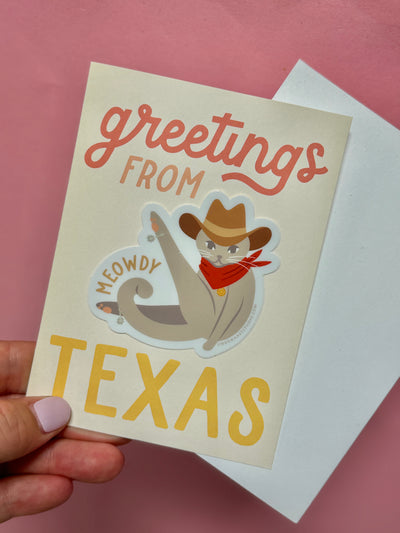 Greetings From Texas Card
