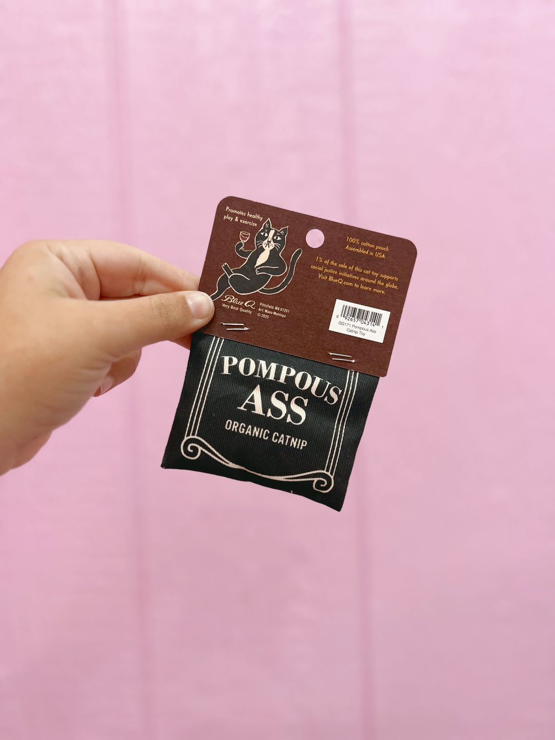 Pompous Ass Catnip Toy