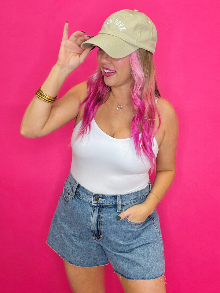 Flare Bell Denim Shorts