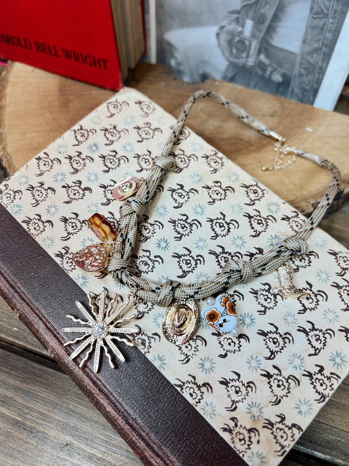Wild West Paracord Charm Necklace