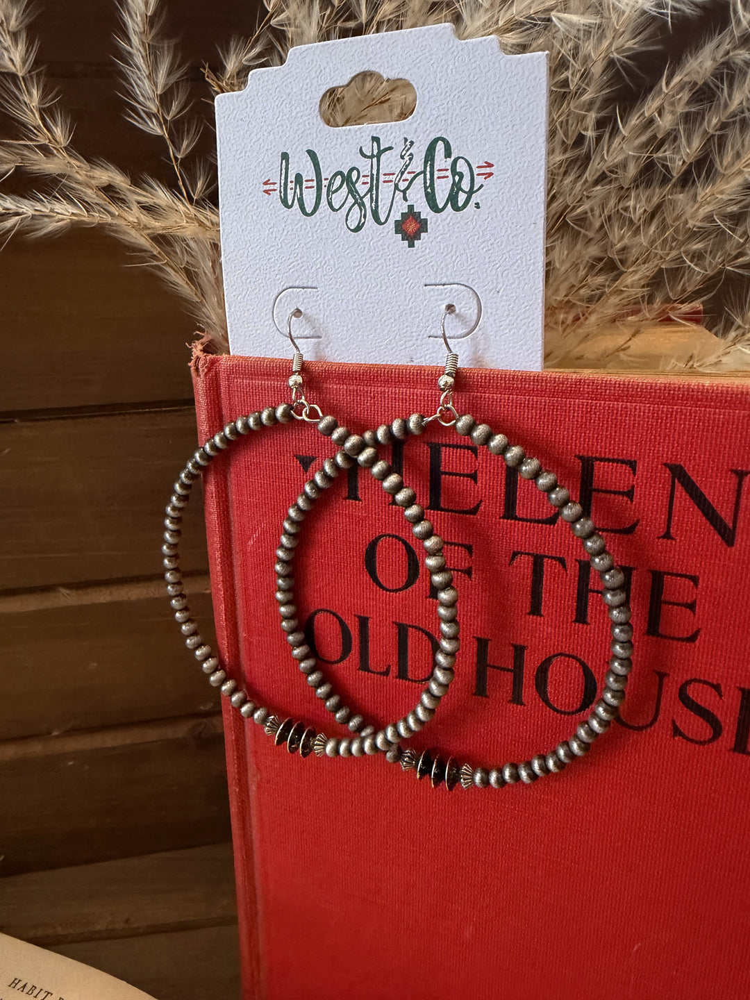 The Auburn Hoop Earrings