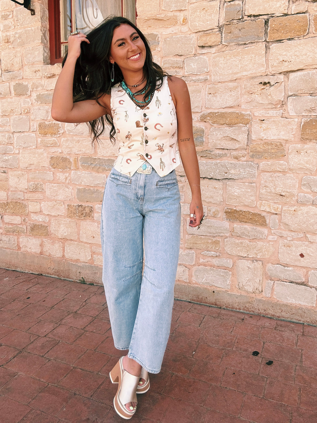 Bluebonnet Babe Vest
