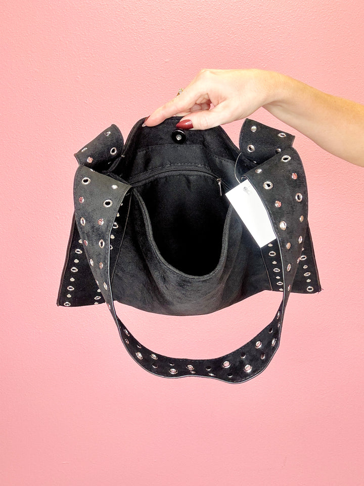 The Riley Stud Shoulder Bag