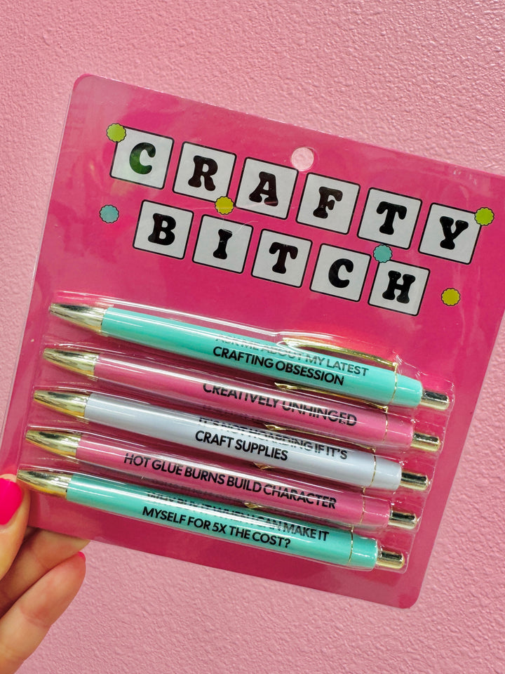 Crafty Bitch Pen Set