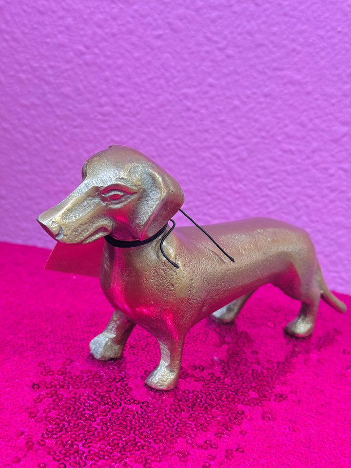 Cash The Dachshund Figurine