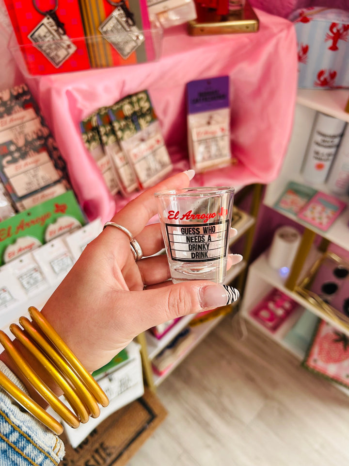 Drinky Drink Shot Glass