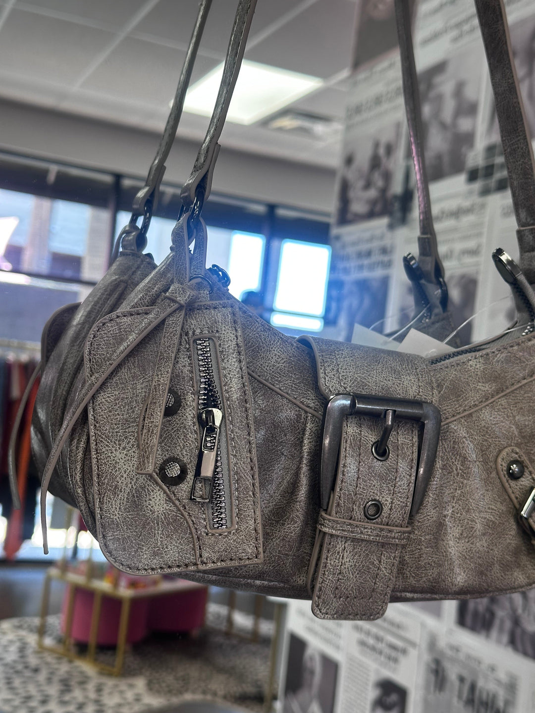 The Tessa Faux Leather Handbag
