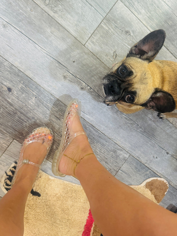 Rain Check Jelly Clear Flats