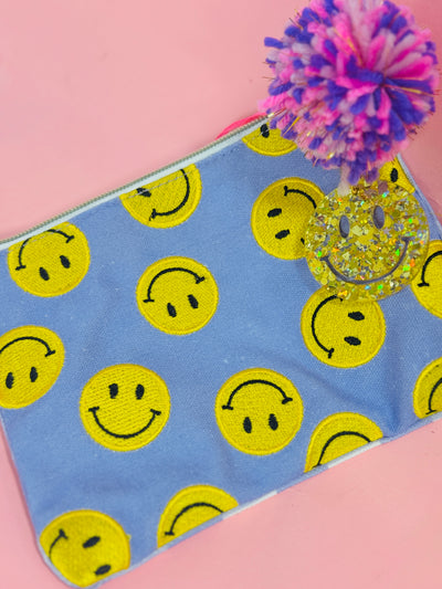 Happy Preppy Pouch