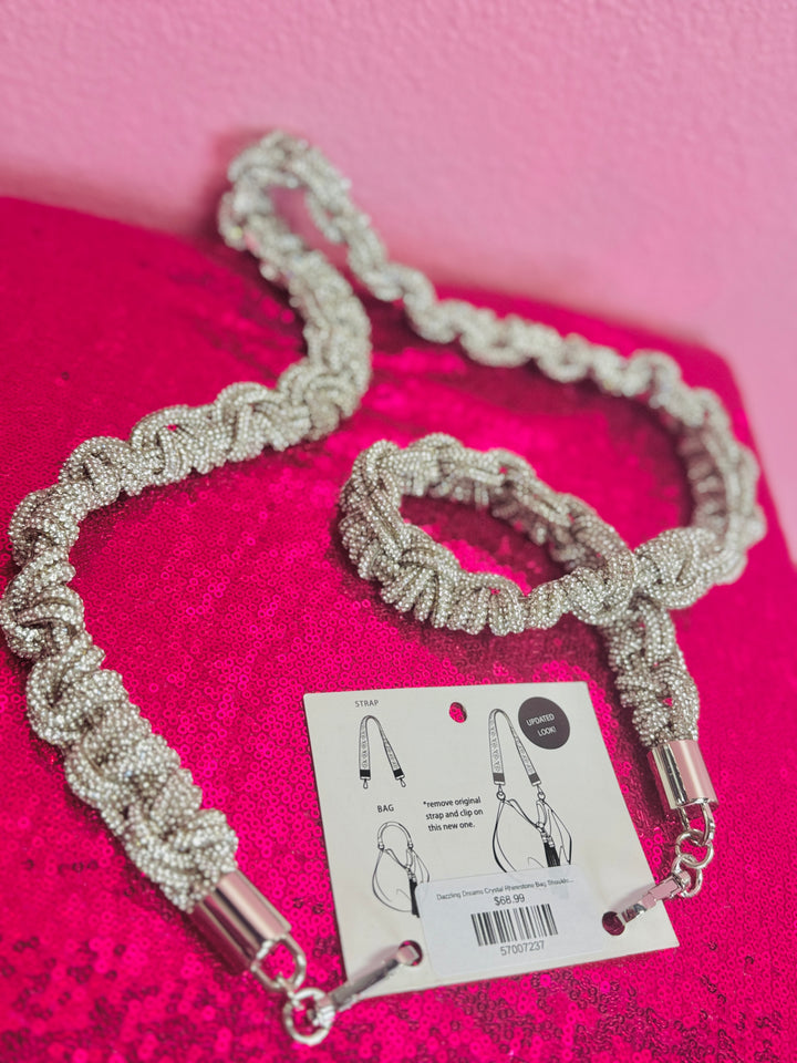Sparkling Visions Crystal Rhinestone Bag Shoulder Strap
