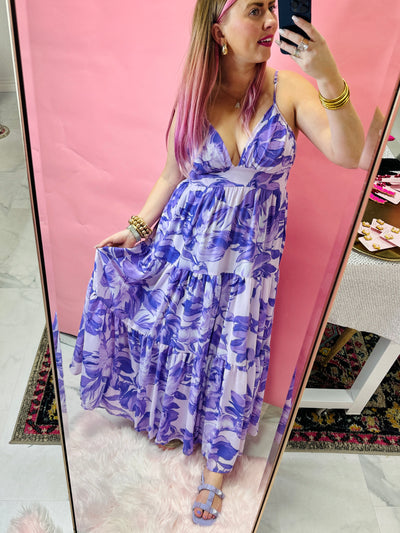 The Chloe Purple Dress