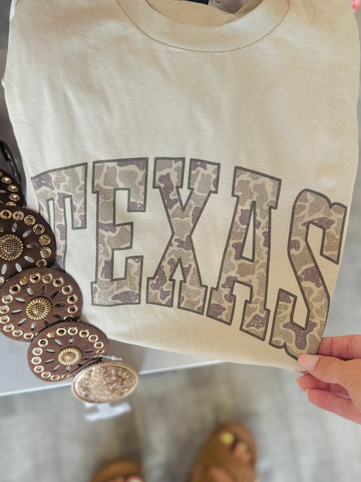 Texas Camo Graphic Tee