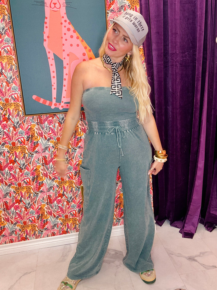 The Kristyn Tube Top Jumpsuit