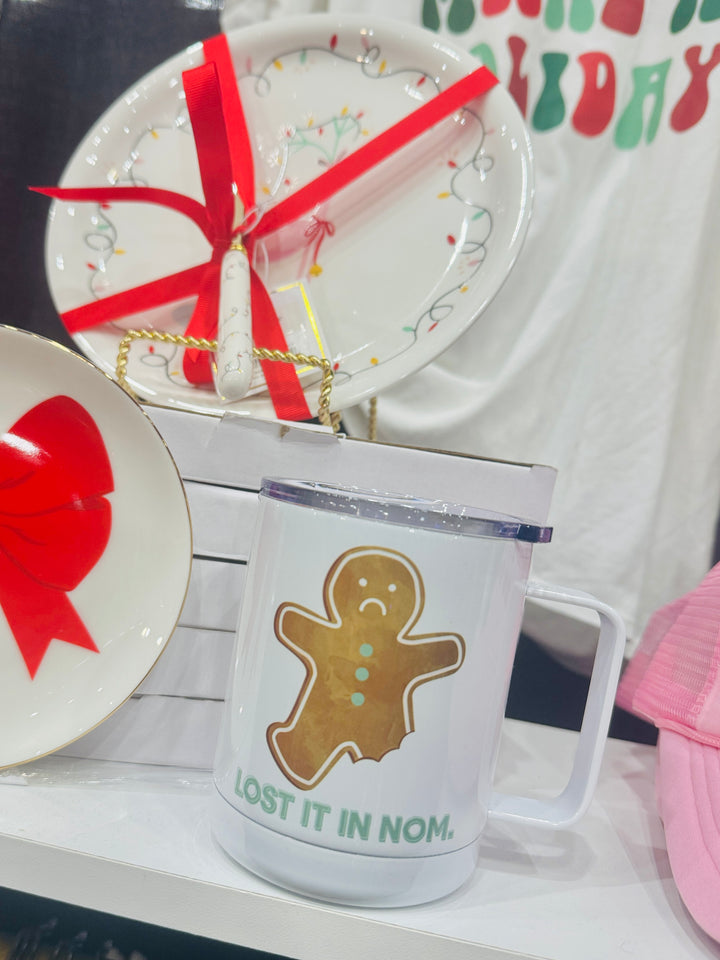 Lost it in Nom Funny Christmas Travel Cup