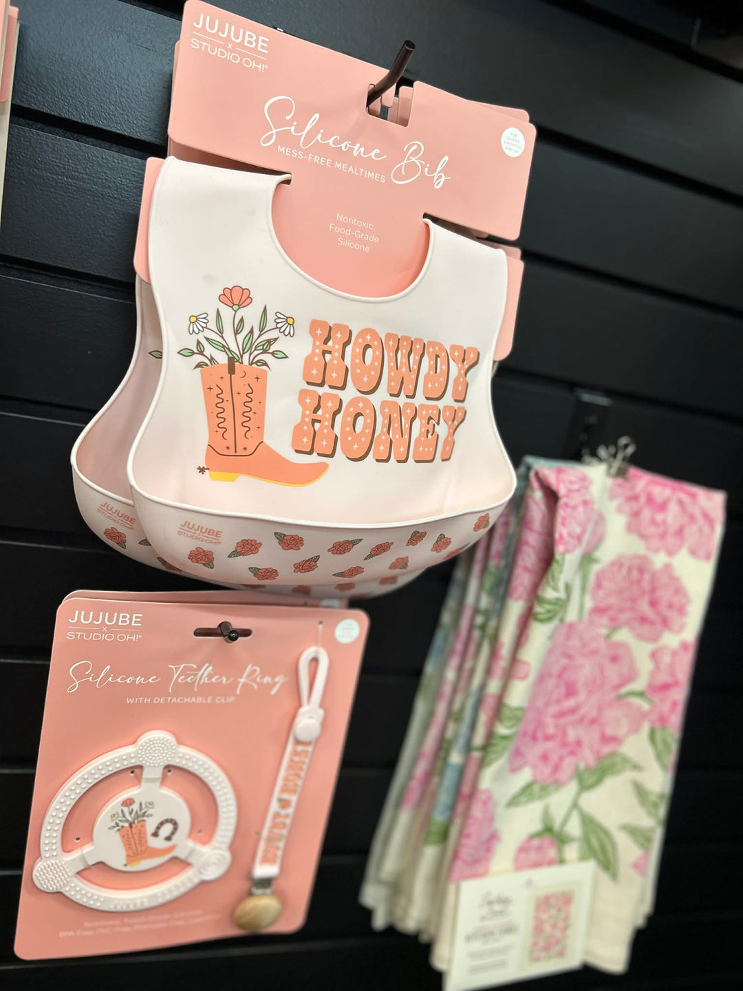 Howdy Honey Silicone Teether Ring