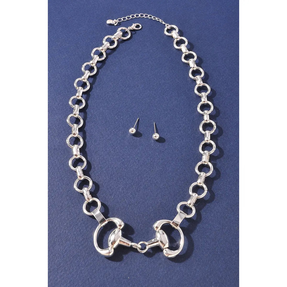 Classic Horsebit Link Necklace