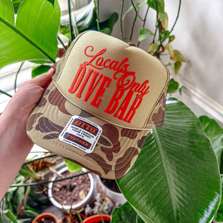 Locals Only Dive Bar Trucker Hat
