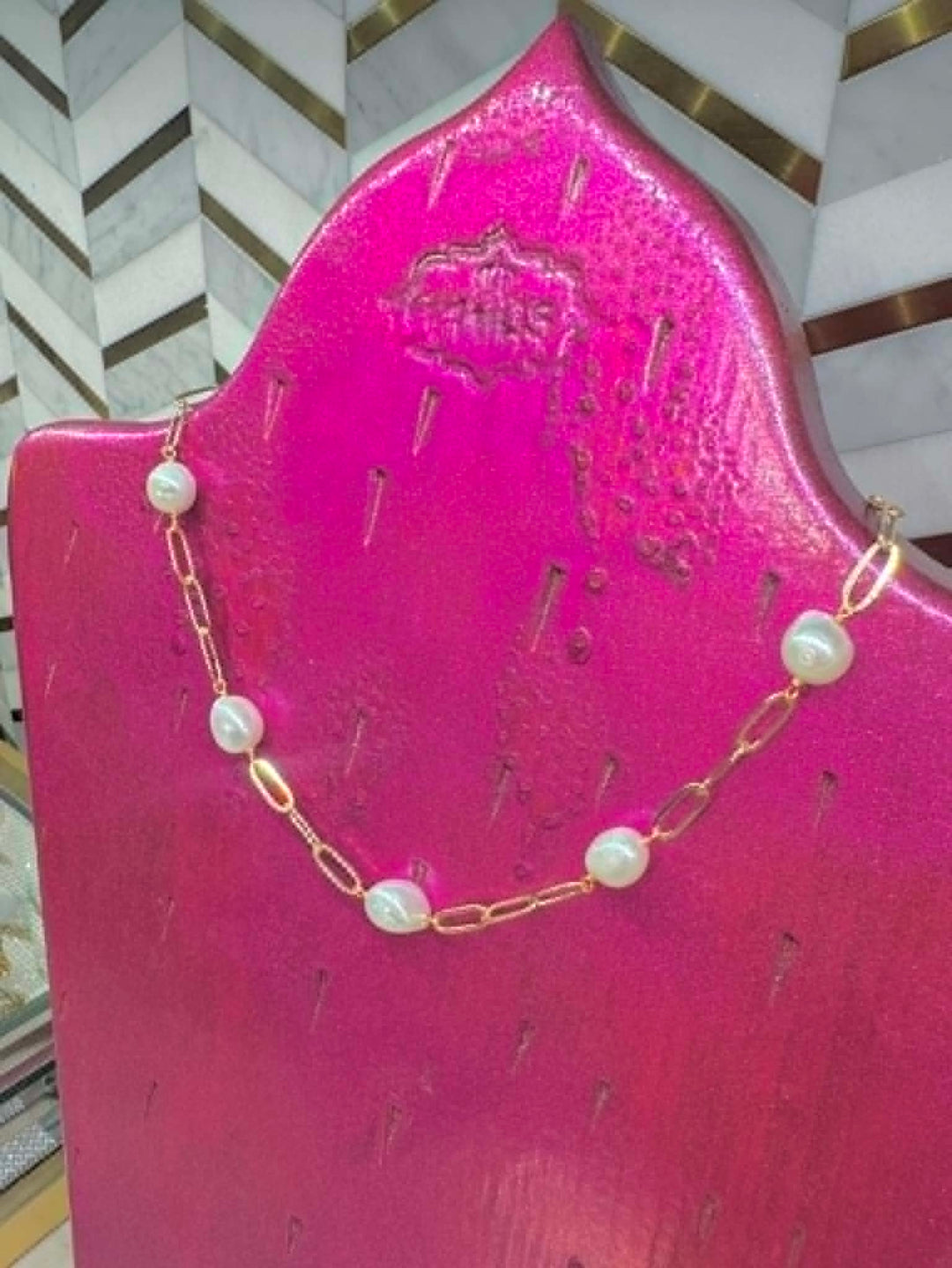Pearls & Power Necklace