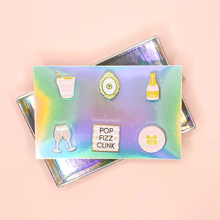 Rendez Veuve Cheers Wineglass Charms