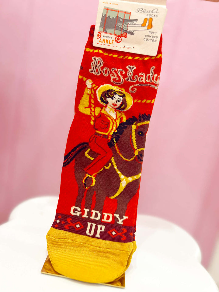 Boss Lady Ankle Socks