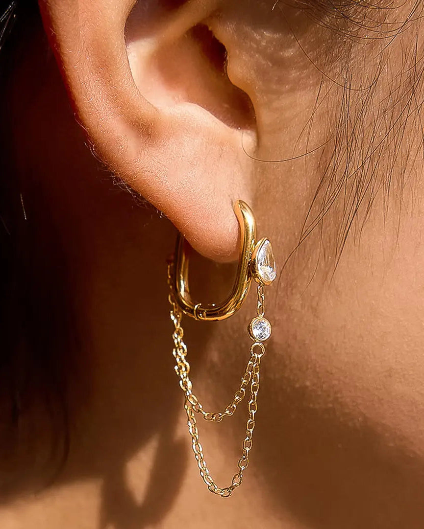The Lucienne 18K Earring