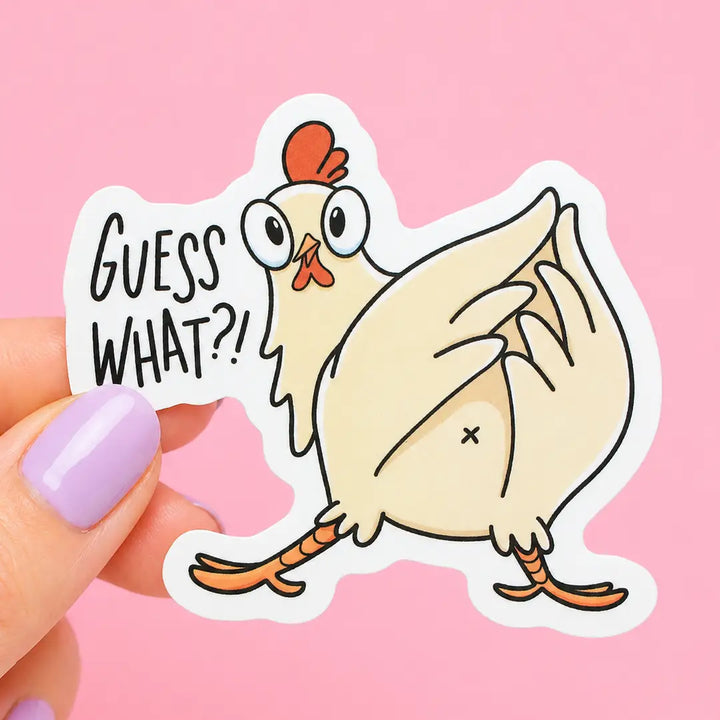 Guess What Sticker