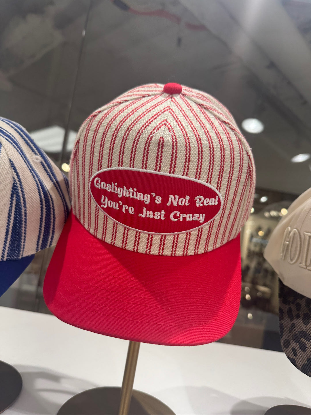 Gaslighting's Not Real Trucker Hat