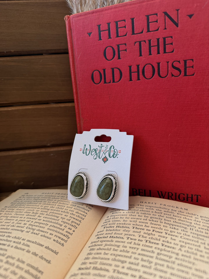 The Cardi Turquoise Earrings