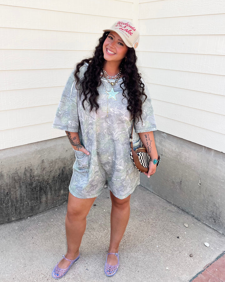 Hide & Chic Camo Romper