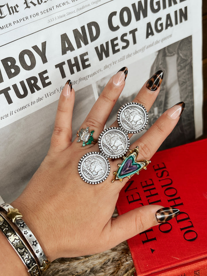 Buffalo Bill Coin Ring