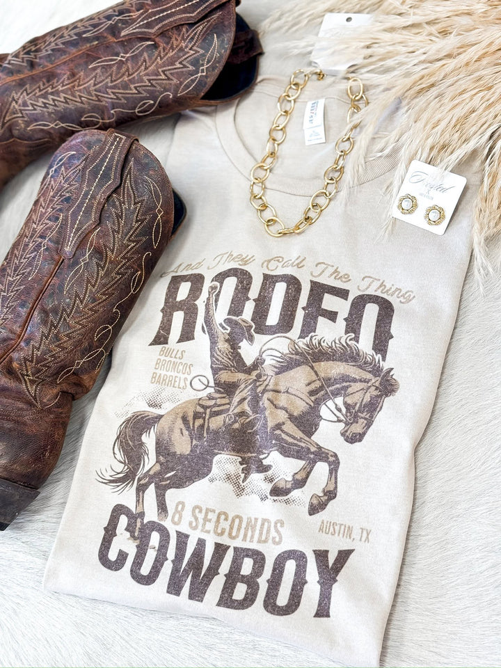 8 Second Cowboy Graphic Tee